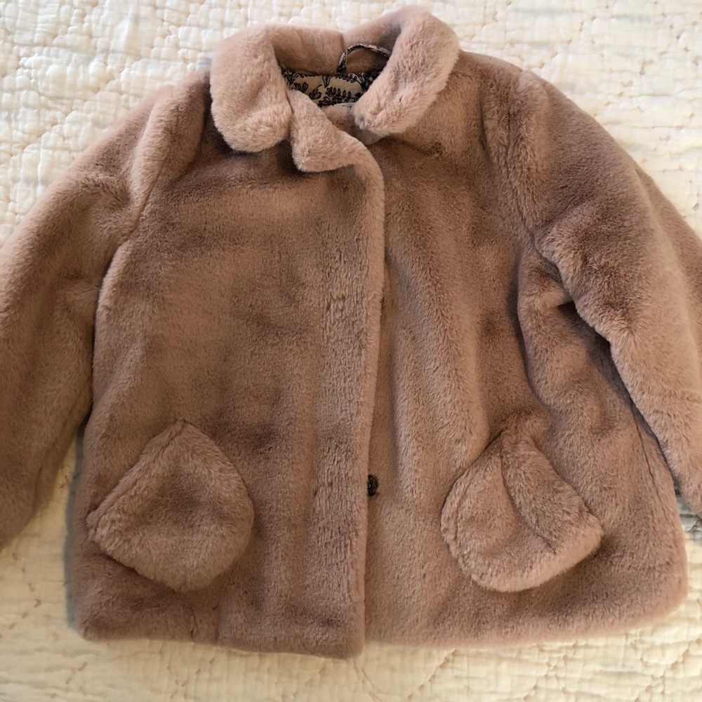 Zara Toddler Fauxfur Coat